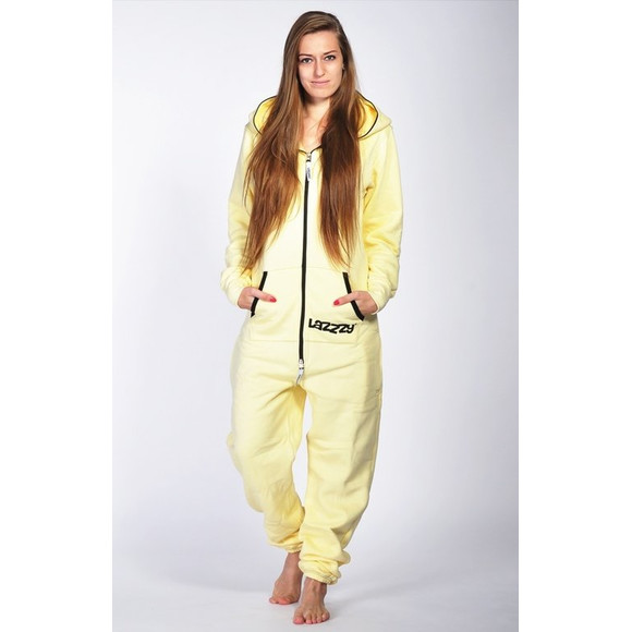 Lazzzy &reg; Vanilla Yellow Jumpsuit Onesie Overall