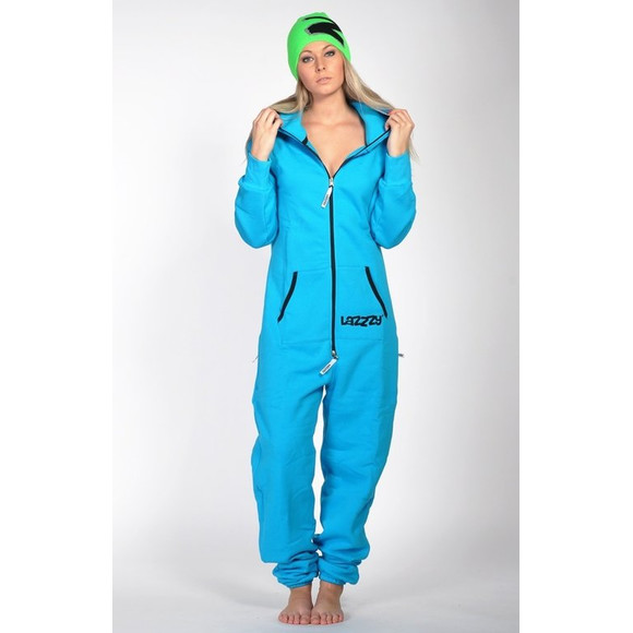 Lazzzy &reg; Torquoise Jumpsuit Onesie Overall