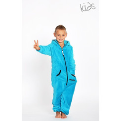 Lazzzy &reg; Turquoise Teddy Kids Jumpsuit Onesie Overall