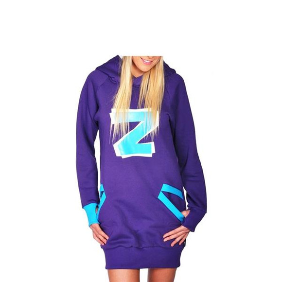 Lazzzy &reg; ZET Sweat - Hoodie Sweatshirt Purple