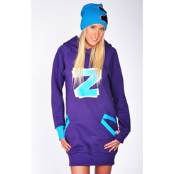 Lazzzy &reg; ZET Sweat - Hoodie Sweatshirt Purple