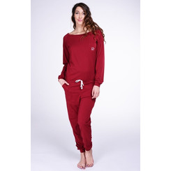 Lazzzy &reg; SUMMY Claret Red rot Jumpsuit Onesie Overall