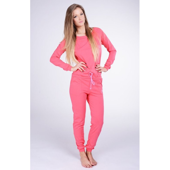 Lazzzy &reg; SUMMY Pink Jumpsuit Onesie Overall