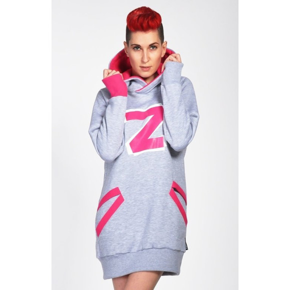 Lazzzy &reg; ZET Sweat - Hoodie Sweatshirt Grey XS