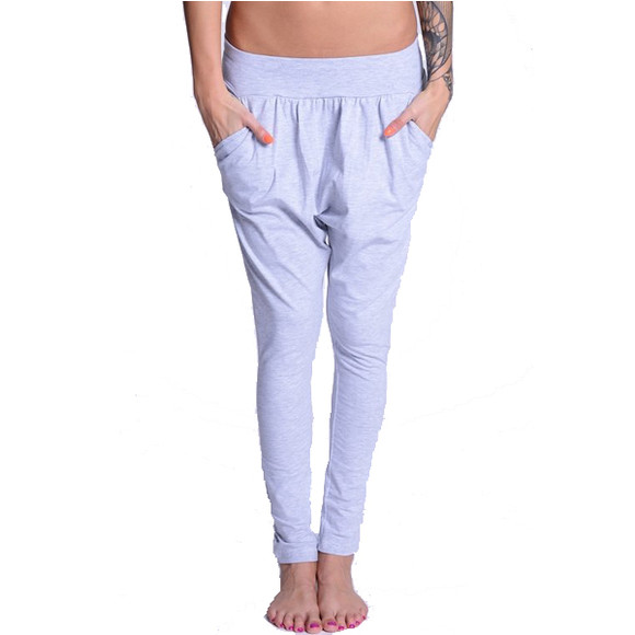 Lazzzy &reg; COMFY Pants - Grey / Purple S