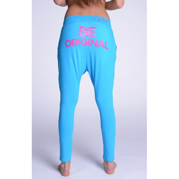 Lazzzy &reg; COMFY Pants - Torquoise / Pink M