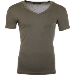 Reslad T-Shirt V-Neck Uni RS-5052 Khaki 17100 XL
