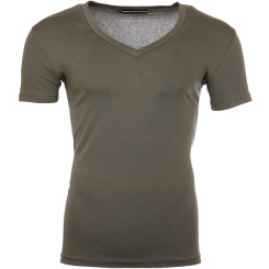 Reslad T-Shirt V-Neck Uni RS-5052 Khaki 17100 2XL