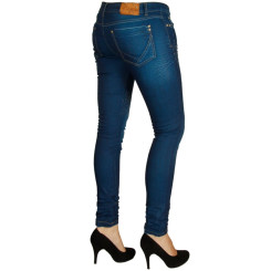 Red Bridge Damen Groovy Line Knit Jeans Hose Pants blau W28 L34