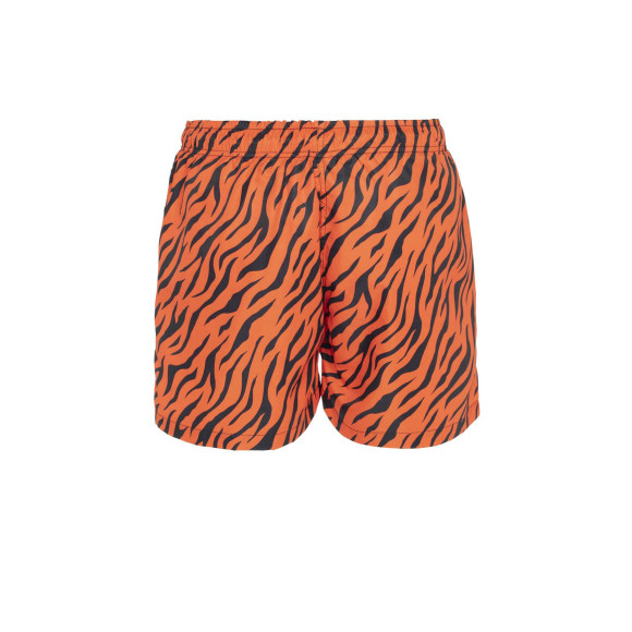 Red Bridge Herren Shorts Kurze Hose Badeshorts Schwimmhose Badehose Tiger Orange XL