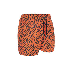 Red Bridge Herren Shorts Kurze Hose Badeshorts Schwimmhose Badehose Tiger Orange XL