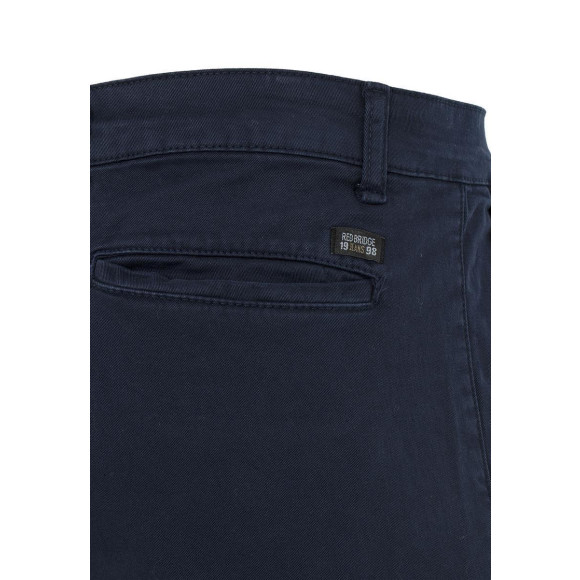 Red Bridge Herren Cargo Hose Colored Jeans Twill Work-Flex Navy Blau W34 L32