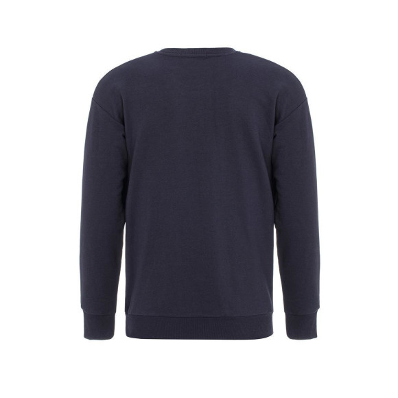 Red Bridge Herren Sweatshirt Basic Pullover Crewneck Premium Basic Navy Blau L