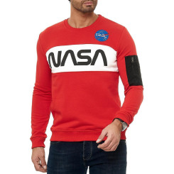 Red Bridge Herren Sweatshirt Pullover NASA Rot L