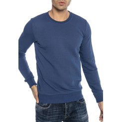 Red Bridge Herren Crewneck Sweatshirt Pullover Premium Basic Dunkelblau 4XL