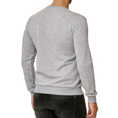 Red Bridge Herren Crewneck Sweatshirt Pullover Premium Basic Grau 4XL