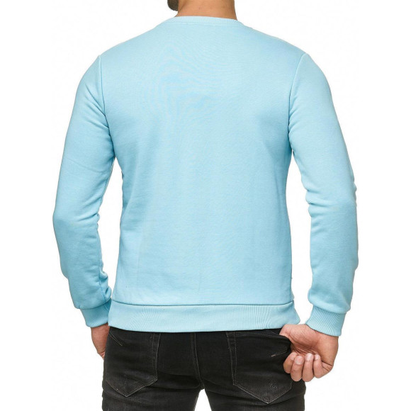 Red Bridge Herren Crewneck Sweatshirt Pullover Premium Basic Blau 3XL