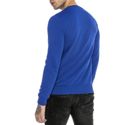 Red Bridge Herren Crewneck Sweatshirt Pullover Premium Basic Saxe Blau 3XL