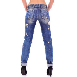 Cipo & Baxx Damen Jeans Hose CBW-0355 W26 L32
