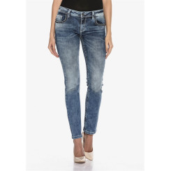 Cipo & Baxx Damen Jeans WD 401 in Skinny-Fit Style