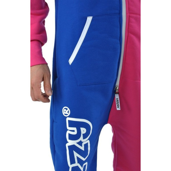 Lazzzy ® Blue / Pink Jumpsuit Onesie Overall
