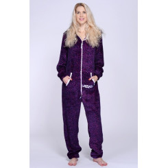 Lazzzy ® Crazy Leopard Teddy Jumpsuit Onesie Overall