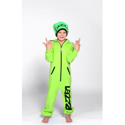 Lazzzy &reg; Acid Green Kids Jumpsuit Onesie Overall