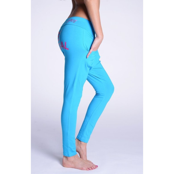 Lazzzy ® COMFY Pants türkis Torquoise Pink