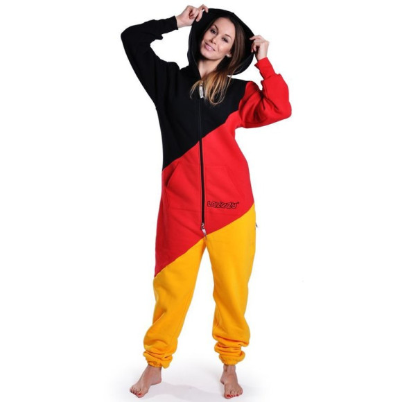 Lazzzy ® LIMITED Germany tricolor Jumpsuit Onesie Overall