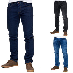 Reslad Herren Jeans Slim Fit Basic RS-2063