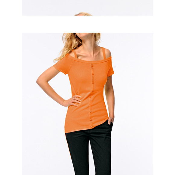 Carr&eacute;pullover, orange von Heine - Best Connections