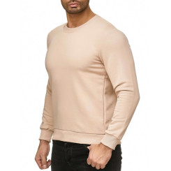 Red Bridge Herren Crewneck Sweatshirt Pullover Premium Basic Beige L