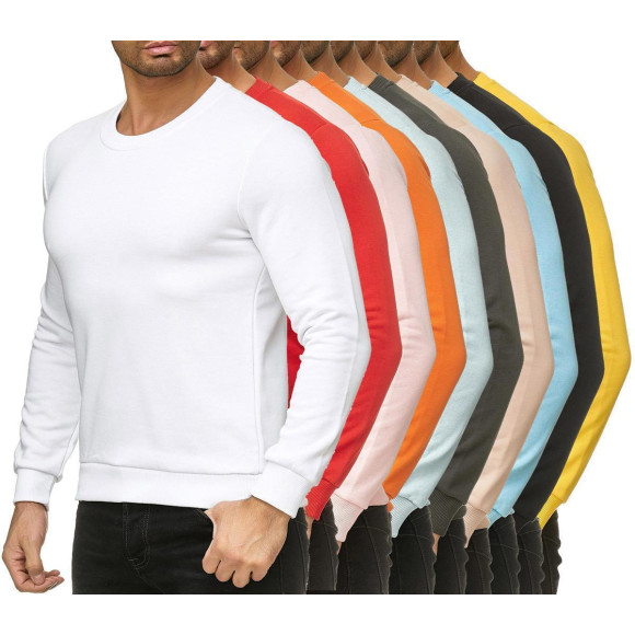 Red Bridge Herren Crewneck Sweatshirt Pullover Premium Basic Beige XL