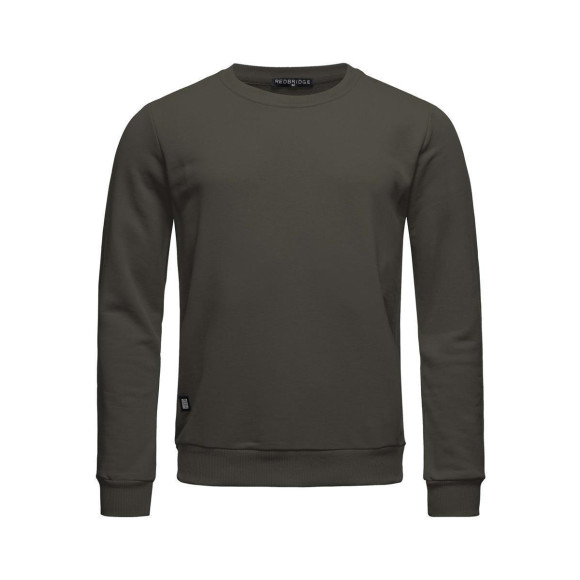 Red Bridge Herren Crewneck Sweatshirt Pullover Premium Basic Khaki XL