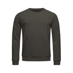 Red Bridge Herren Crewneck Sweatshirt Pullover Premium Basic Khaki XL