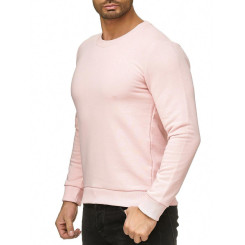 Red Bridge Herren Crewneck Sweatshirt Pullover Premium Basic Pink S